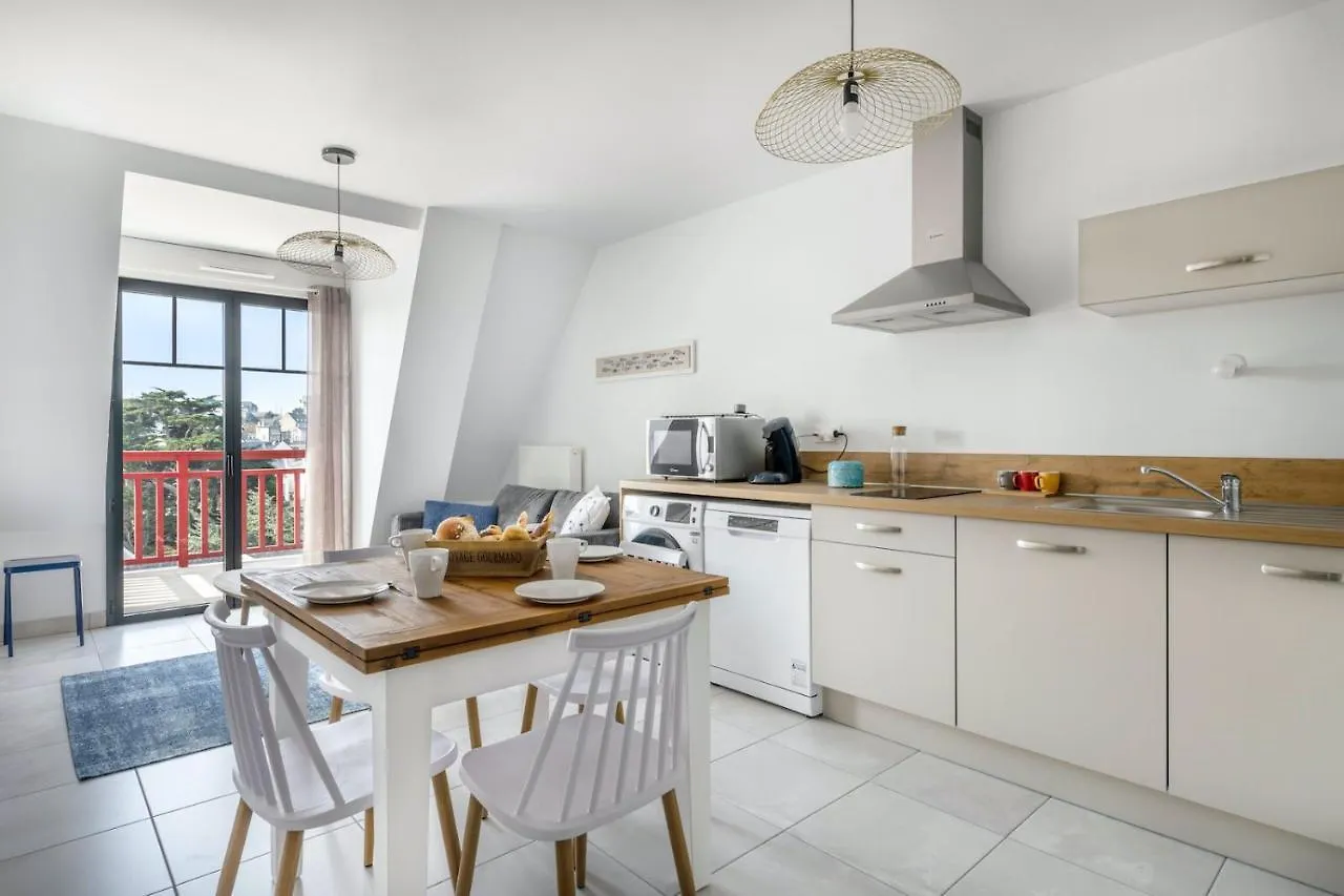 Apartmán Sejour Pour 6 Face A La Grande Plage De Pleneuf Francie